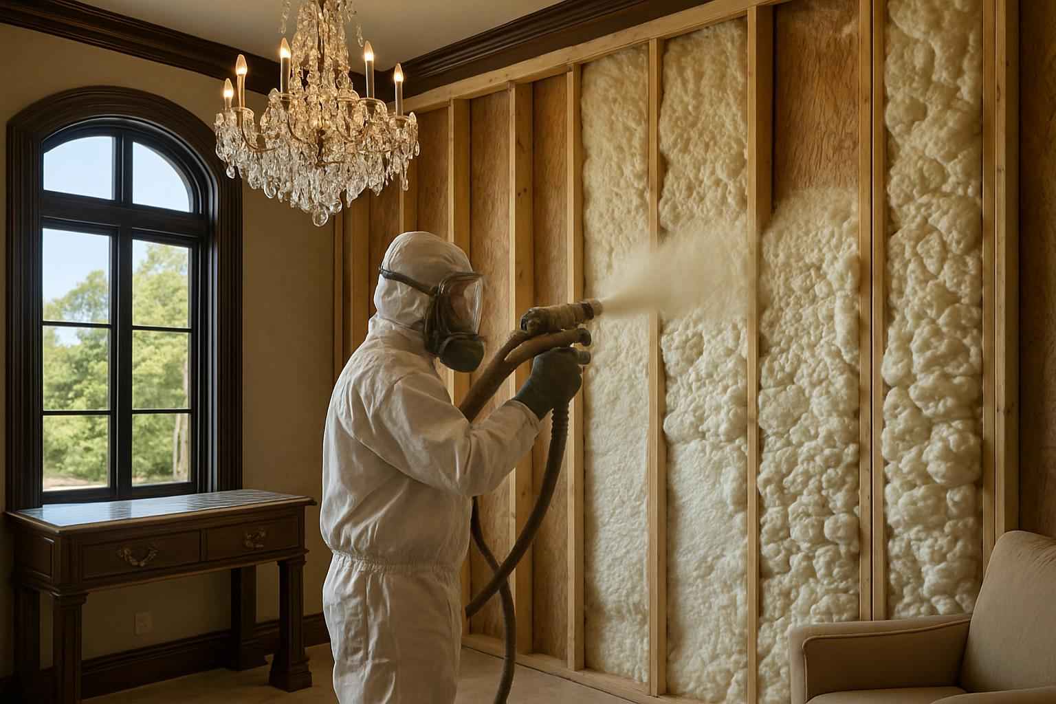 Open Cell Wall Insulation in Kerrville TX