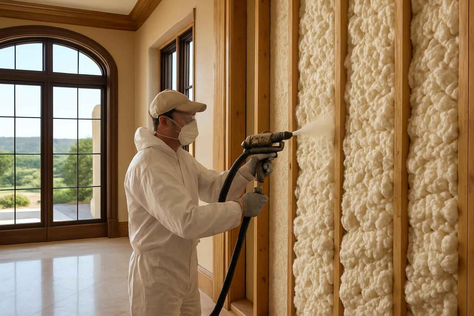 Open Cell Wall Insulation in Sisterdale TX