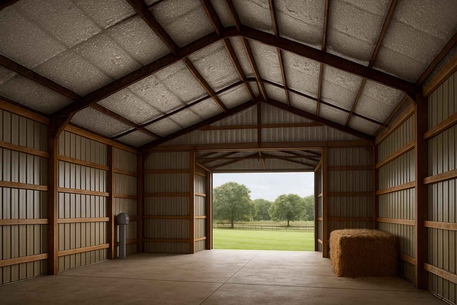 Pole Barn Condensation Control in Comfort TX