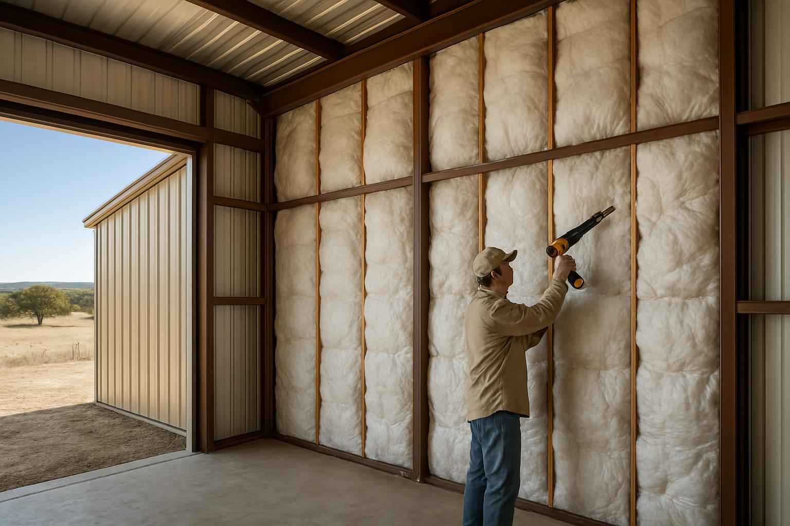 Pole Barn Insulation Company Near Me in Harper TX