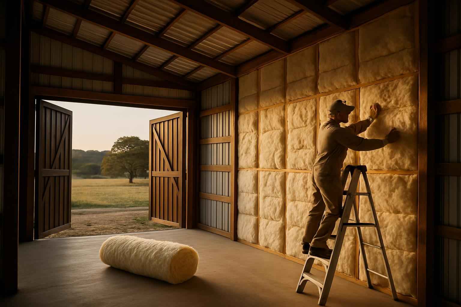 Pole Barn Insulation Company Near Me in Waring TX