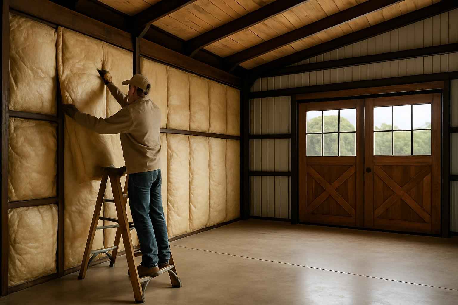 Pole Barn Insulation Repair in Kerrville TX