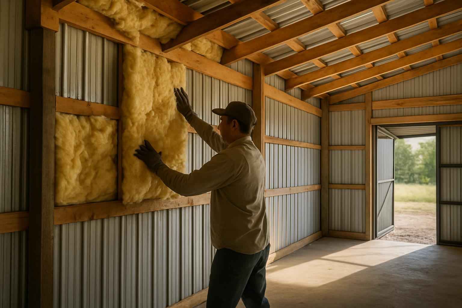 Pole Barn Insulation Repair in Sisterdale TX