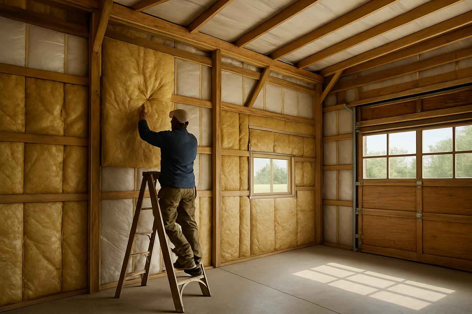 Pole Barn Insulation Retrofit in Comfort TX