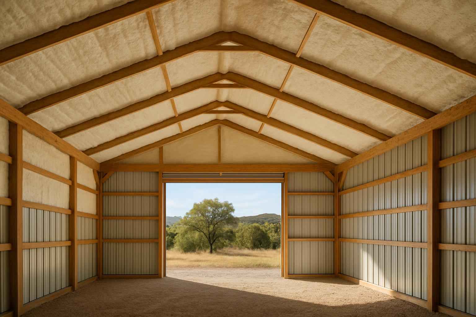 Pole Barn Roof Foam in Camp Verde TX