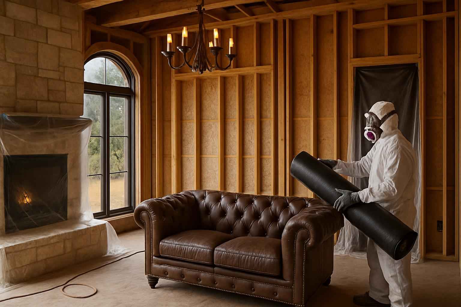 Prep for Spray Foam Installation in Waring TX