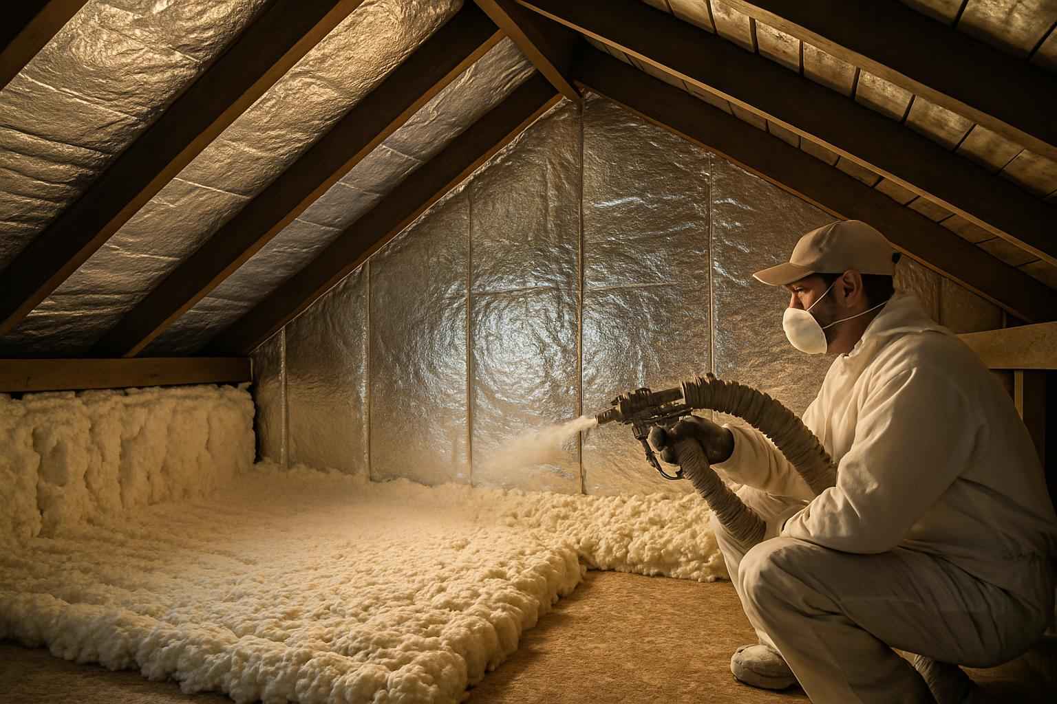Radiant Barrier Foam Service in Comfort TX