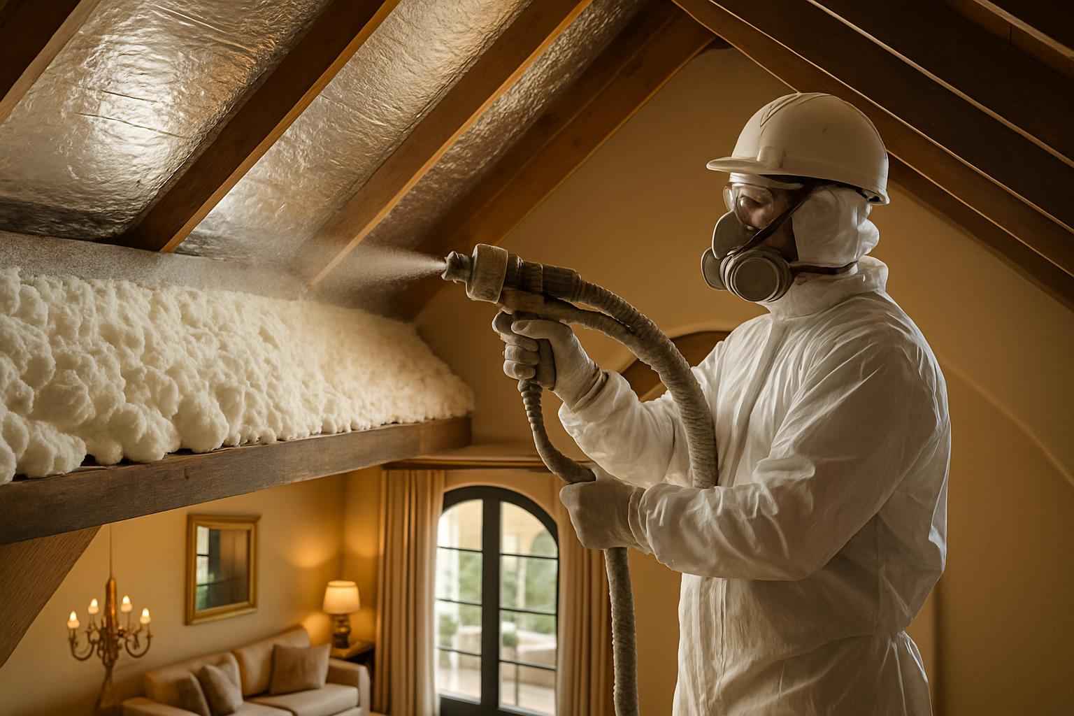 Radiant Barrier Foam Service in Waring TX