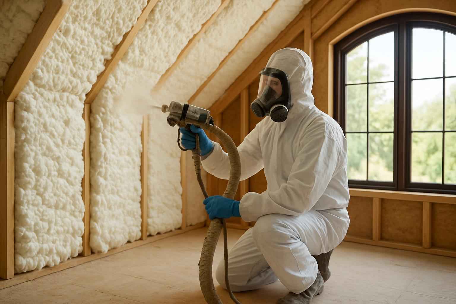 Residential Spray Foam Installer in Center Point TX