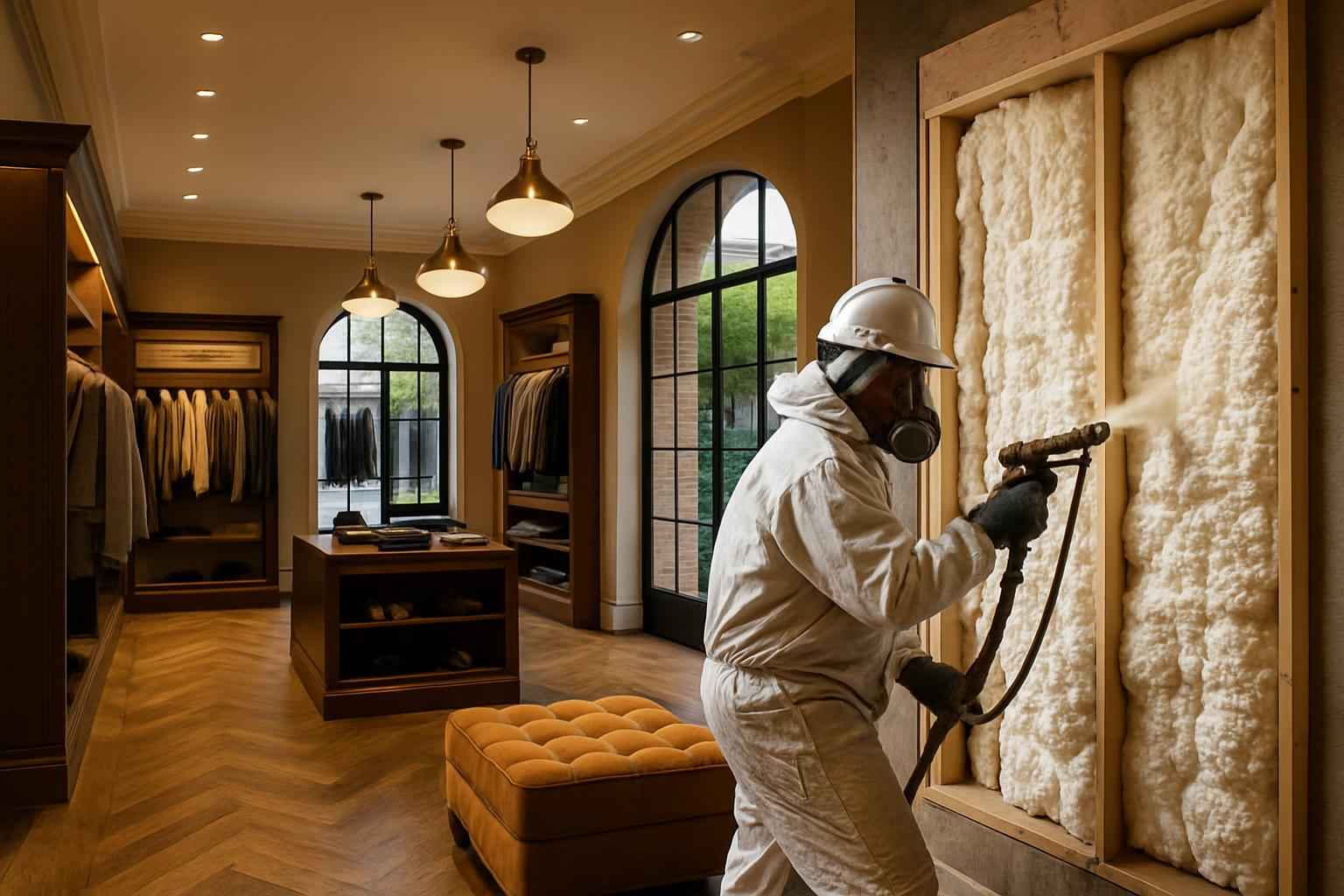 Retail Space Insulation Service in Comfort TX