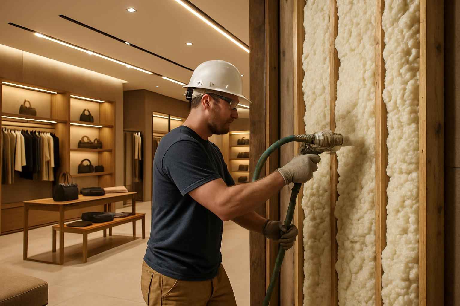 Retail Space Insulation Service in Harper TX