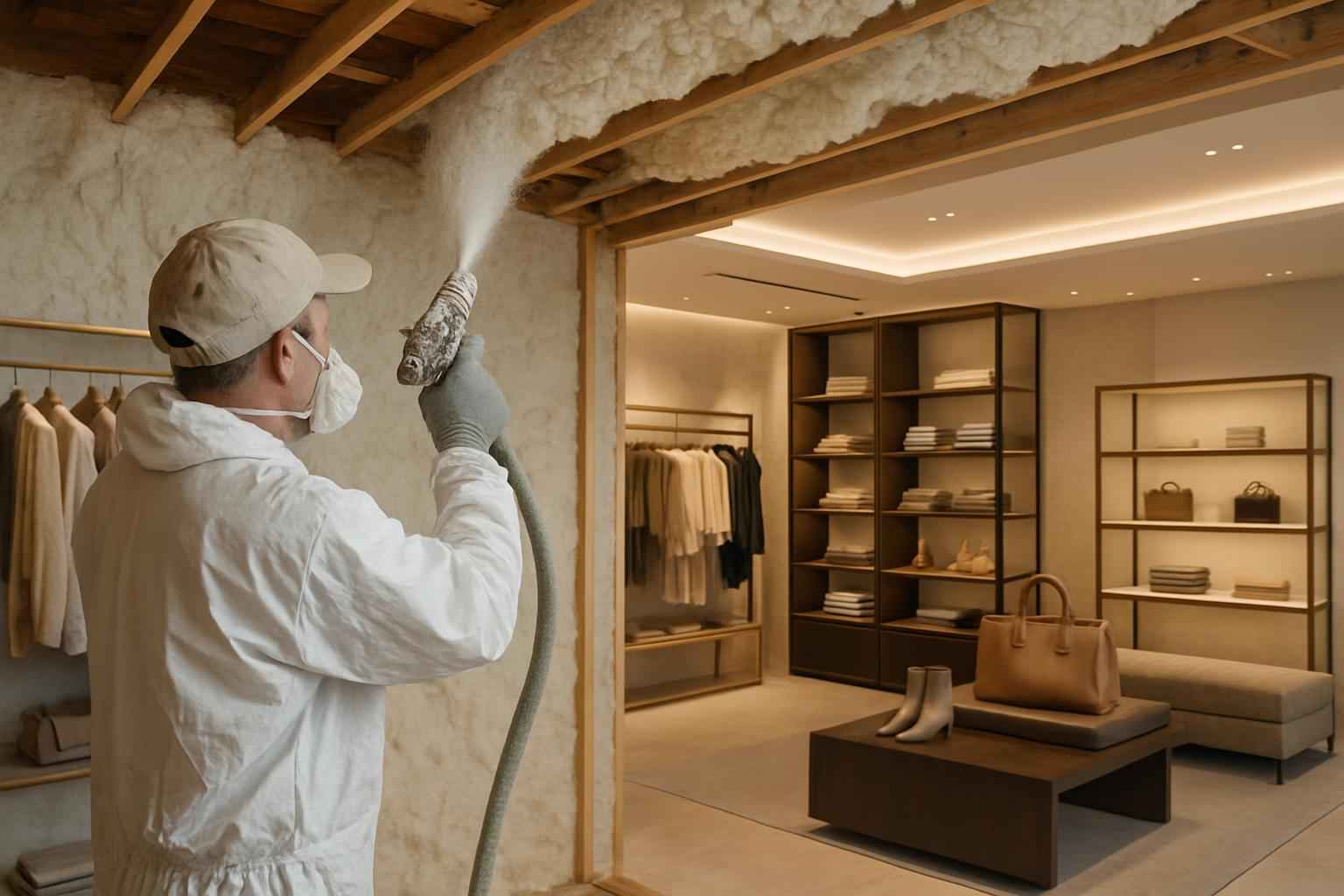 Retail Space Insulation Service in Johnson City TX