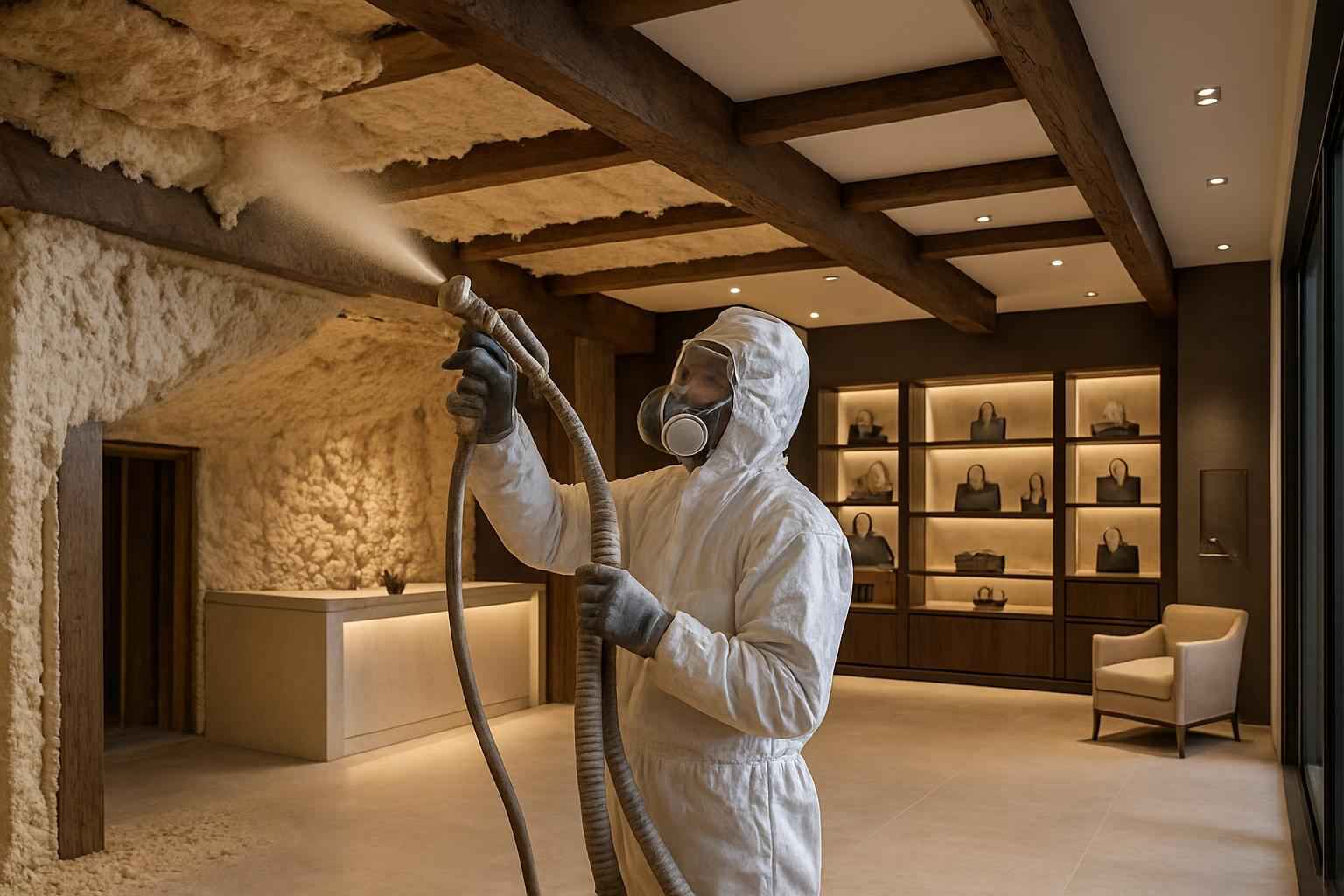 Retail Space Insulation Service in Waring TX