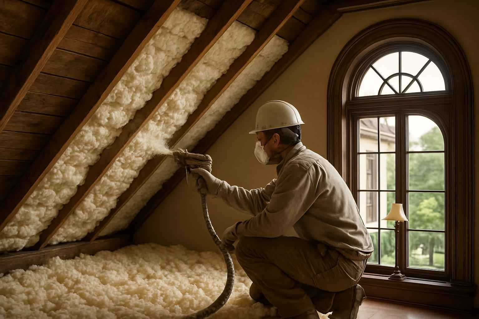 Retrofit Insulation Repair in Waring TX