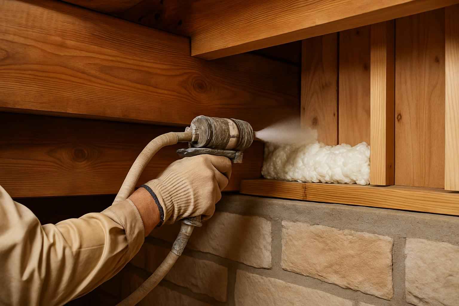 Rim Joist Air Seal Installer in Ingram TX