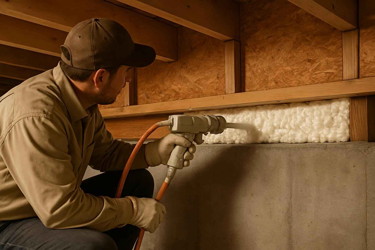 Rim Joist Air Seal Installer in Johnson City TX