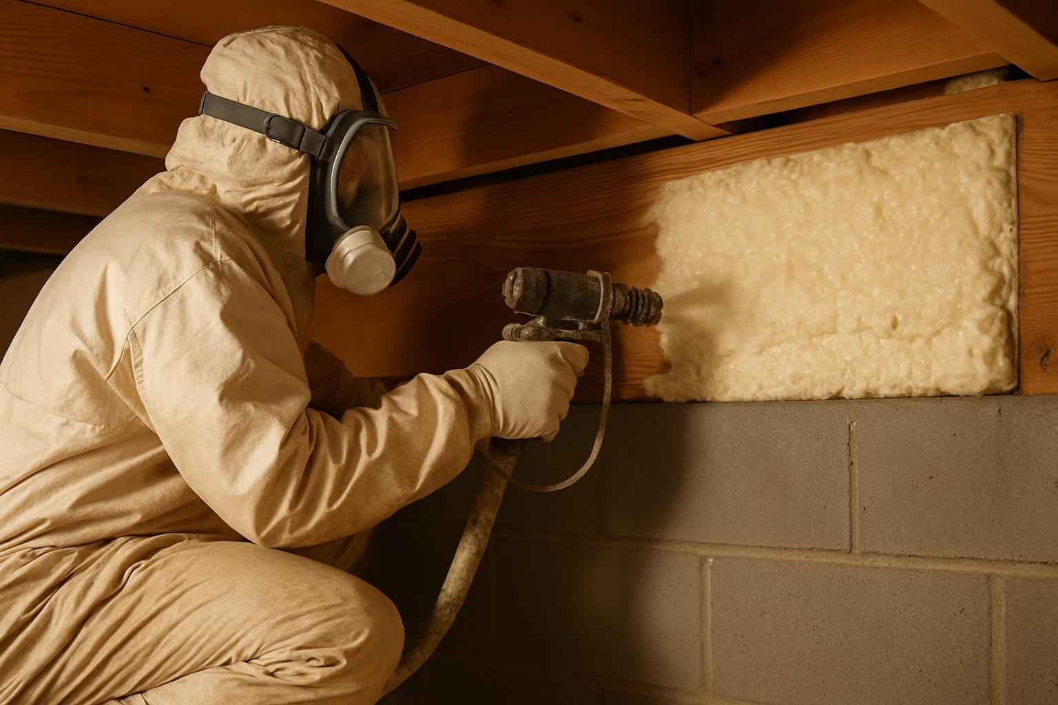 Rim Joist Spray Foam Installer in Center Point TX