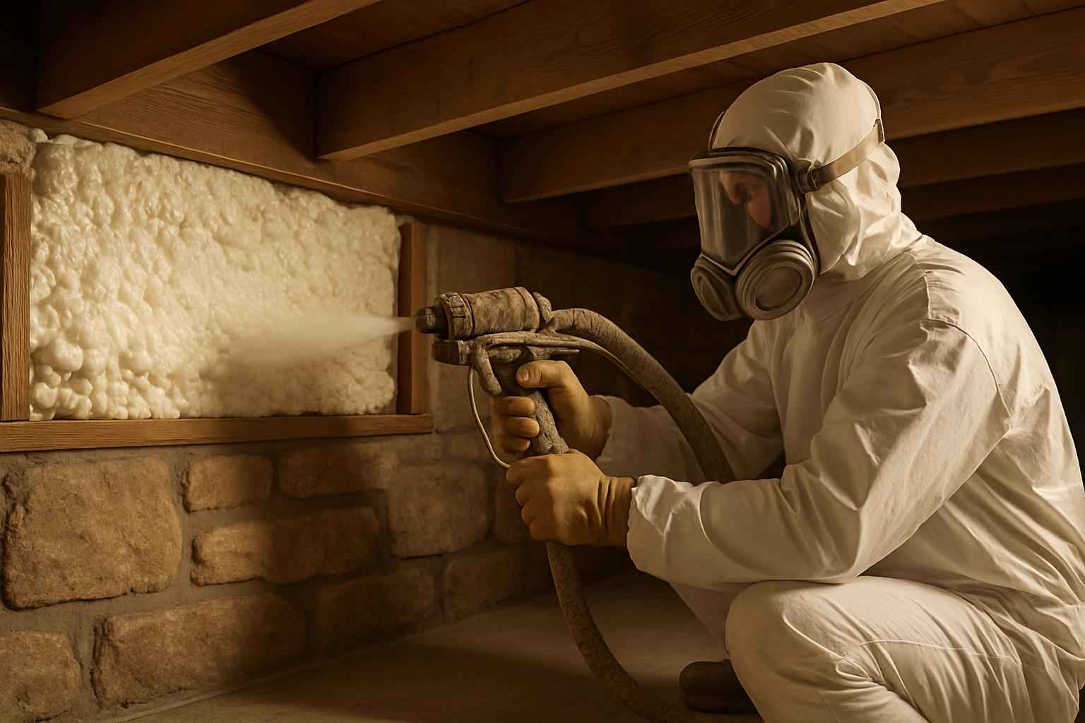 Rim Joist Spray Foam Installer in Doss TX