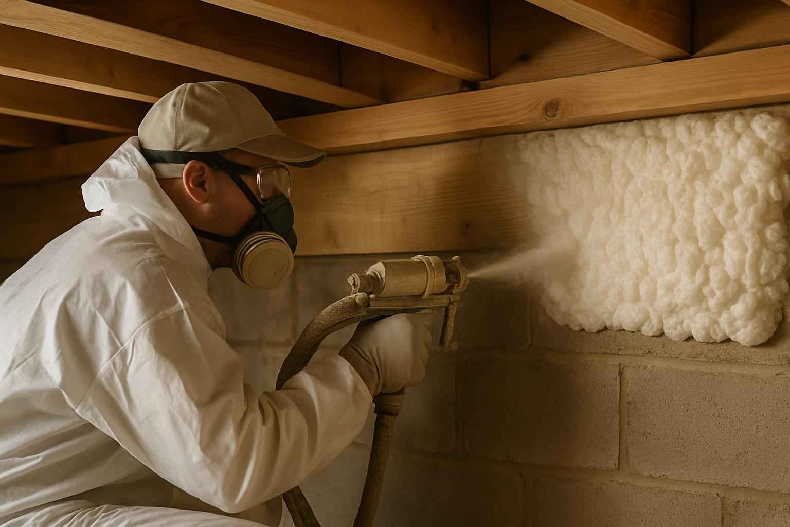 Rim Joist Spray Foam Installer in Johnson City TX