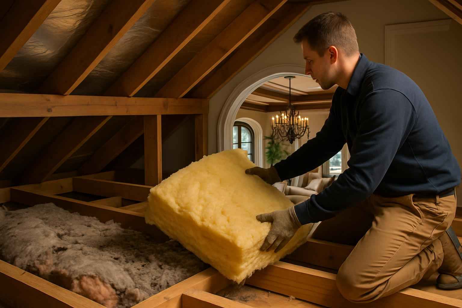 Rodent Damage Insulation Replacement in Blanco TX