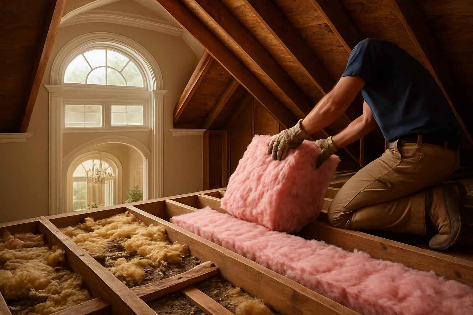 Rodent Damage Insulation Replacement in Doss TX