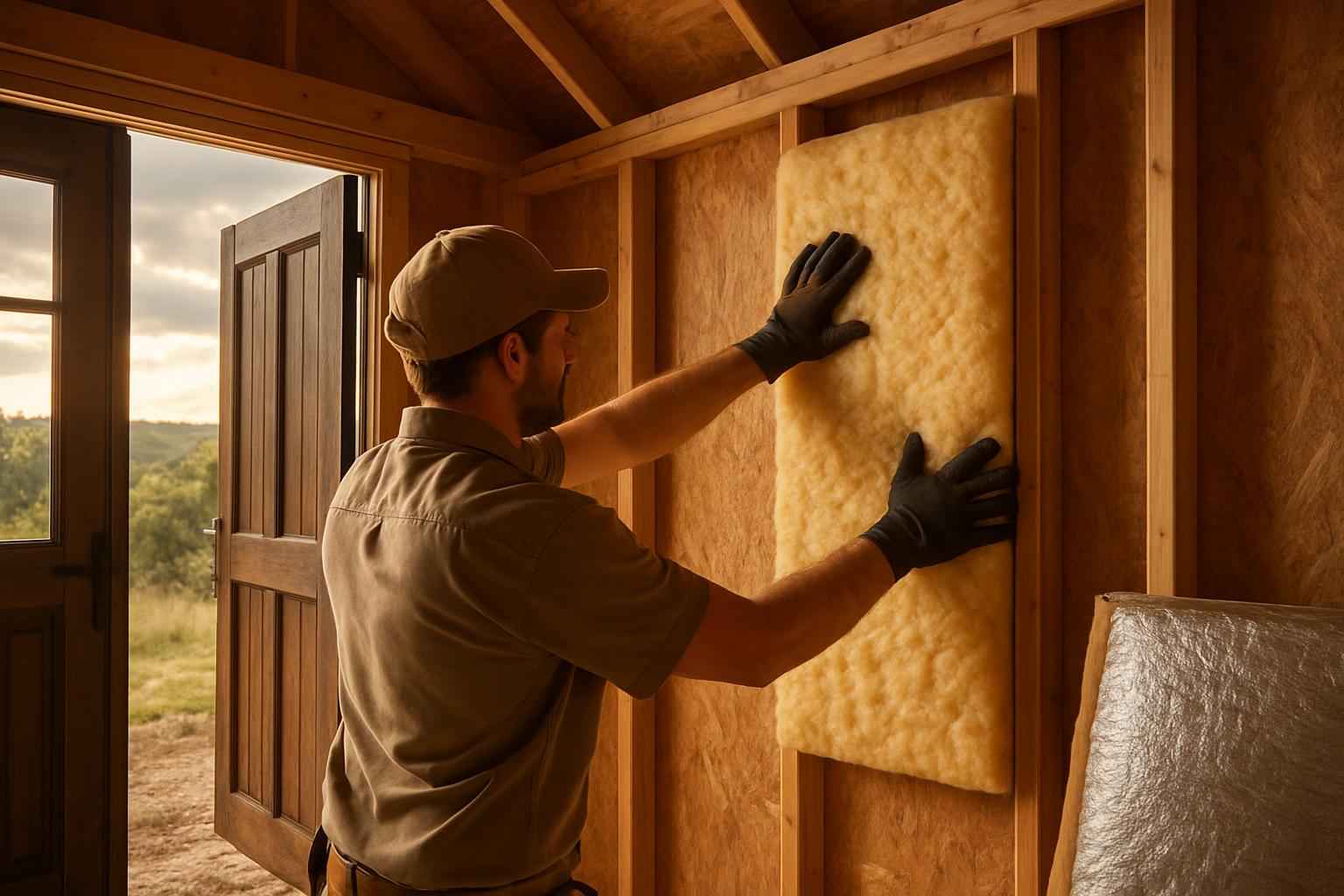 Shed Insulation Repair in Blanco TX