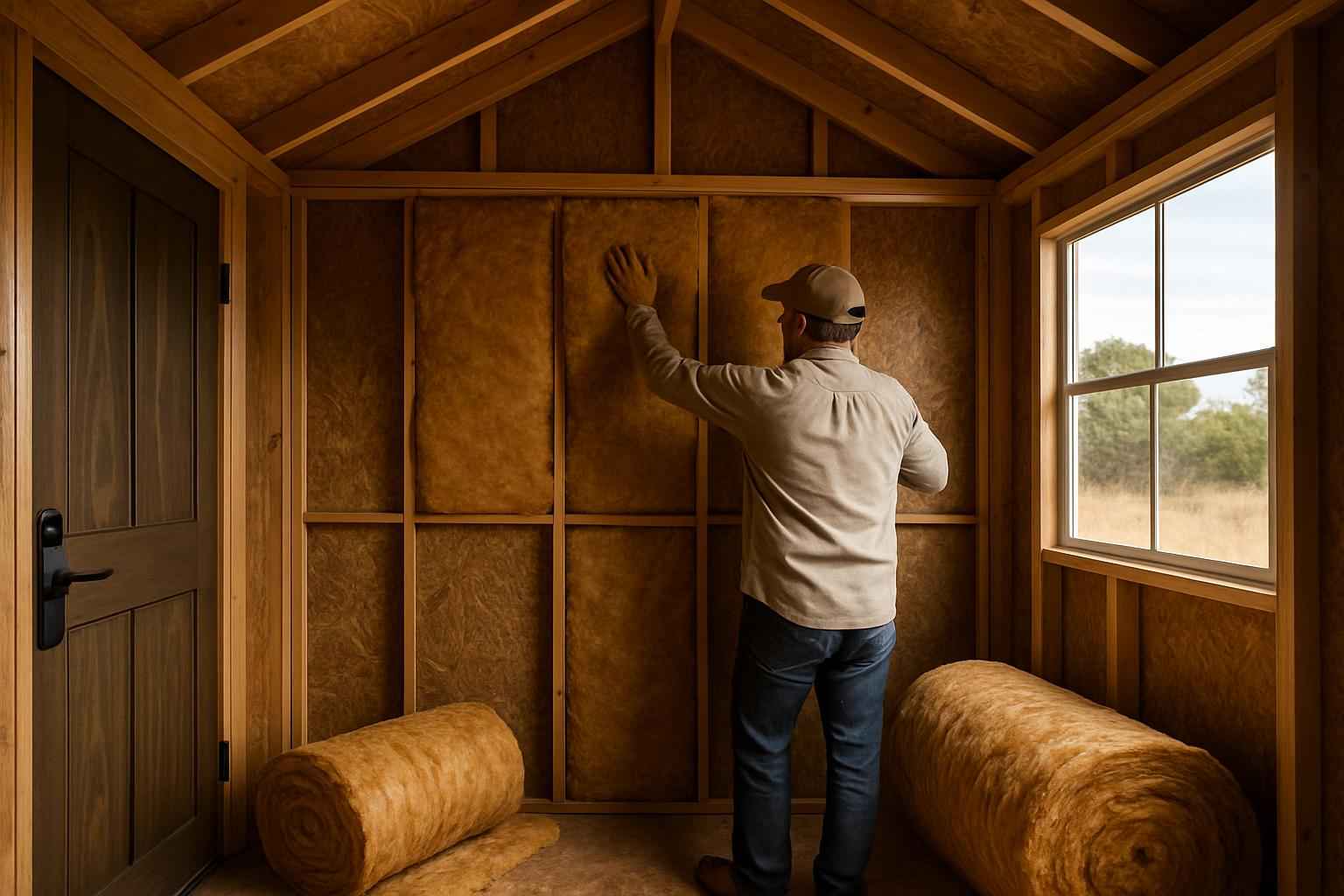 Shed Insulation Repair in Harper TX