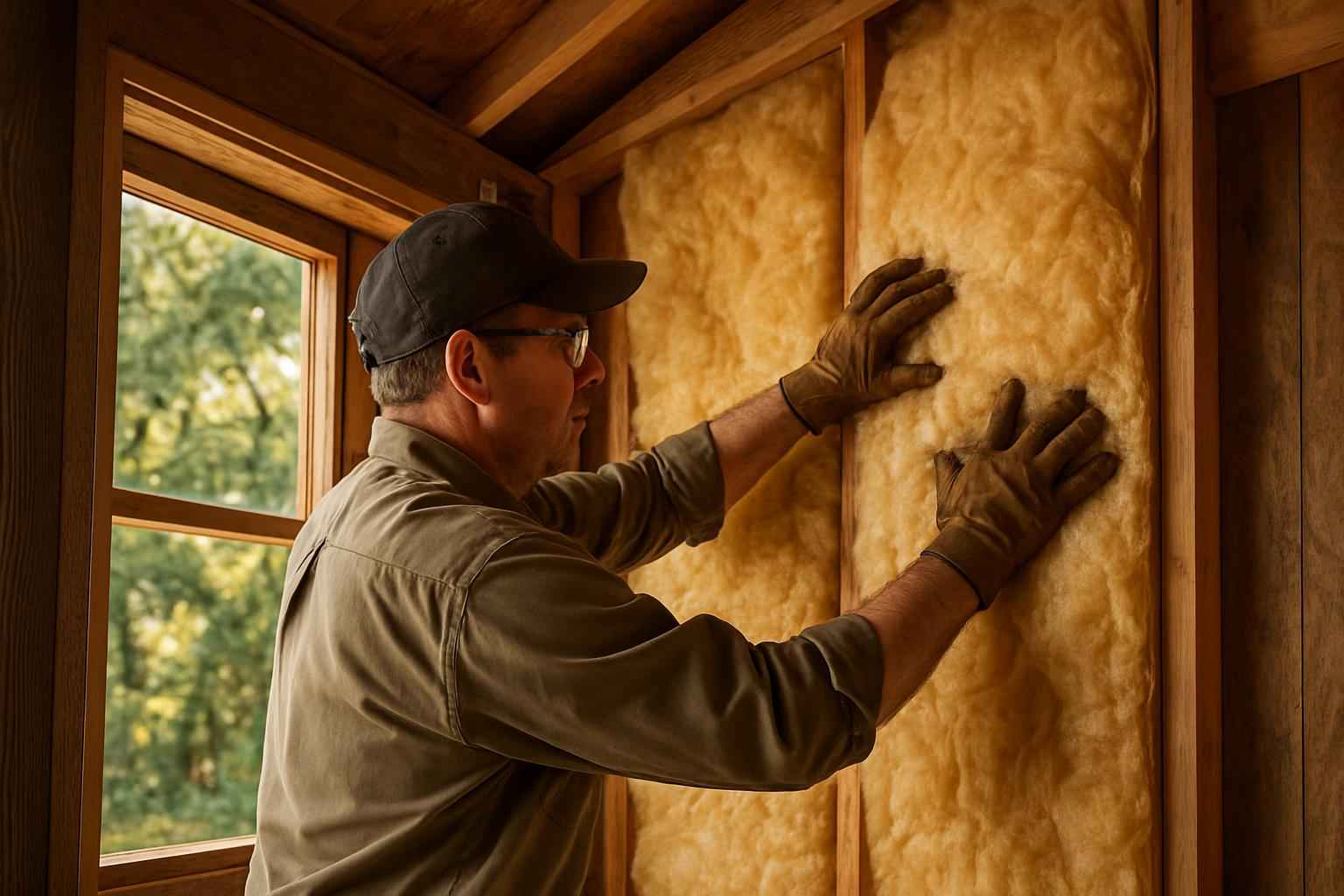 Shed Insulation Repair in Ingram TX
