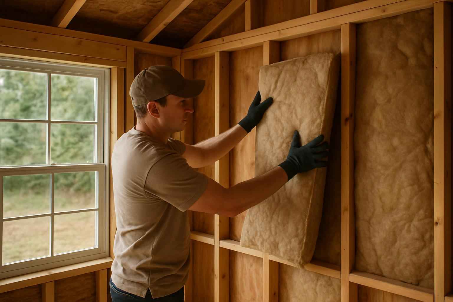 Shed Insulation Repair in Kerrville TX