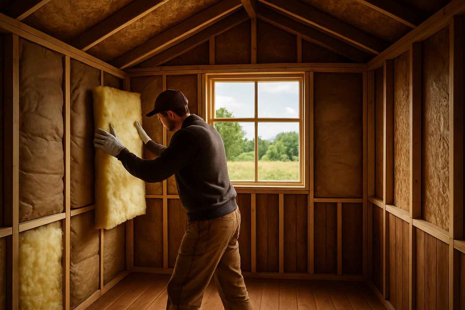 Shed Insulation Repair in Sisterdale TX
