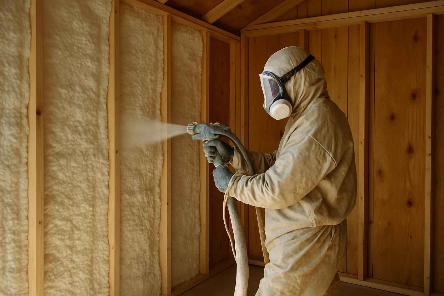 Shed Wall Foam Service in Camp Verde TX