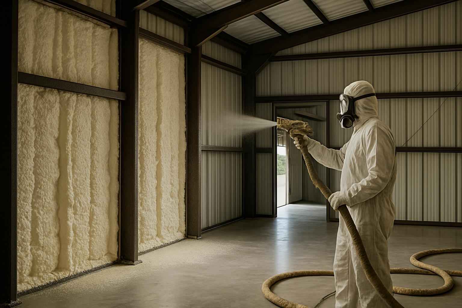 Shop Building Foam Installer in Blanco TX