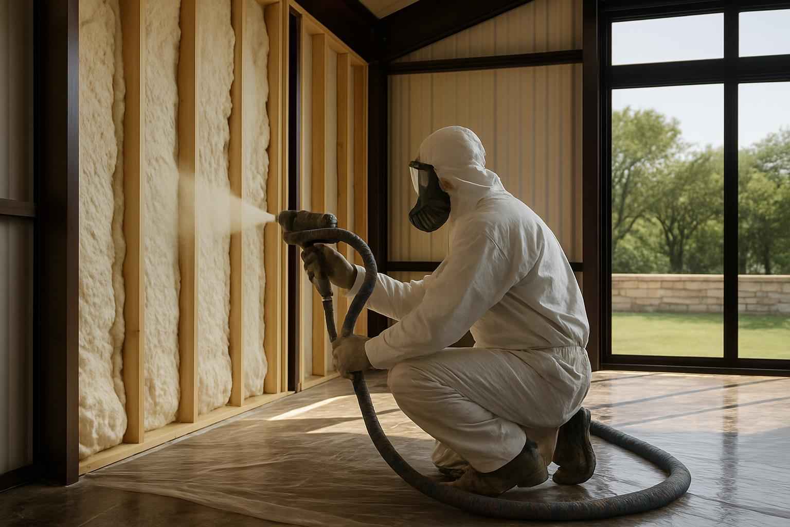 Shop Building Foam Installer in Comfort TX