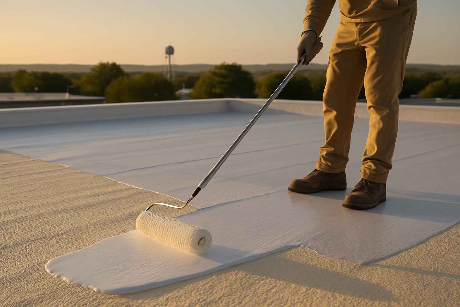 Silicone Coating Over Foam in Center Point TX