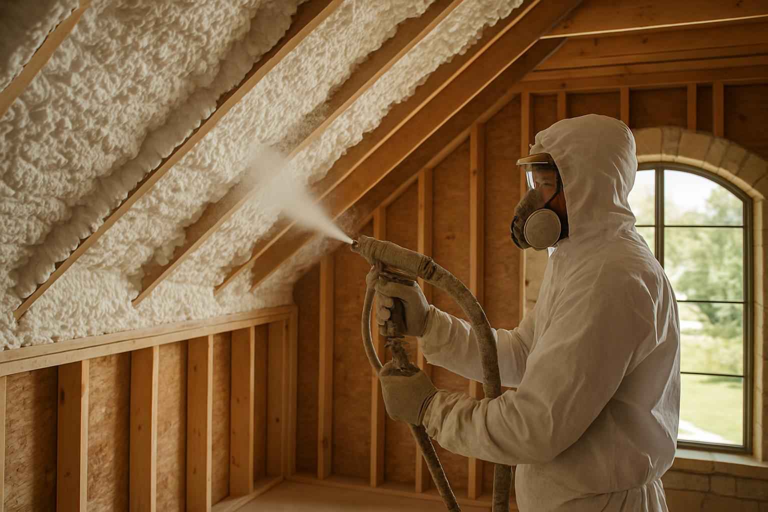 Spray Foam Insulation Company Near Me in Center Point TX