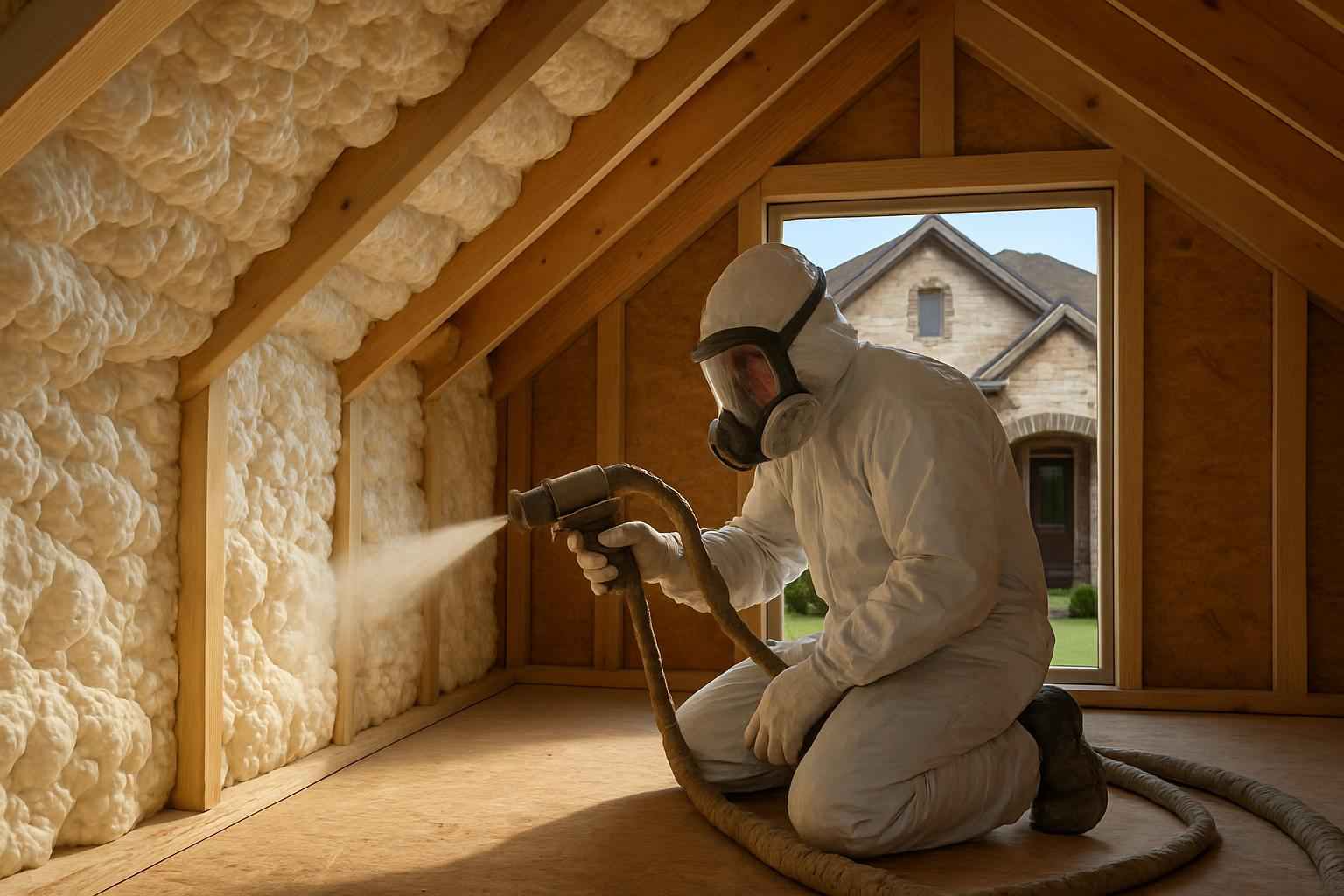 Spray Foam Insulation Company Near Me in Doss TX