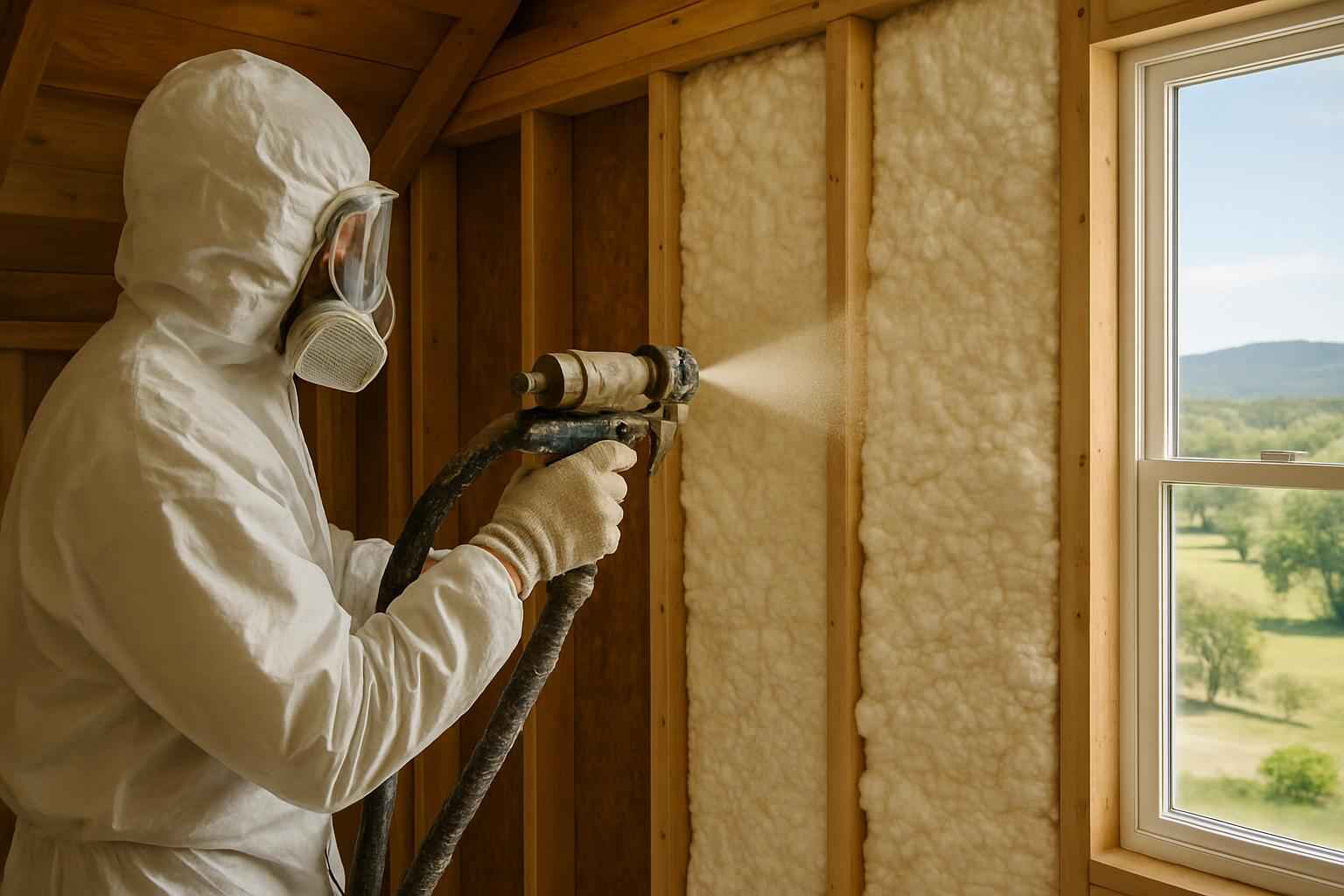 Spray Foam Insulation Company Near Me in Ingram TX