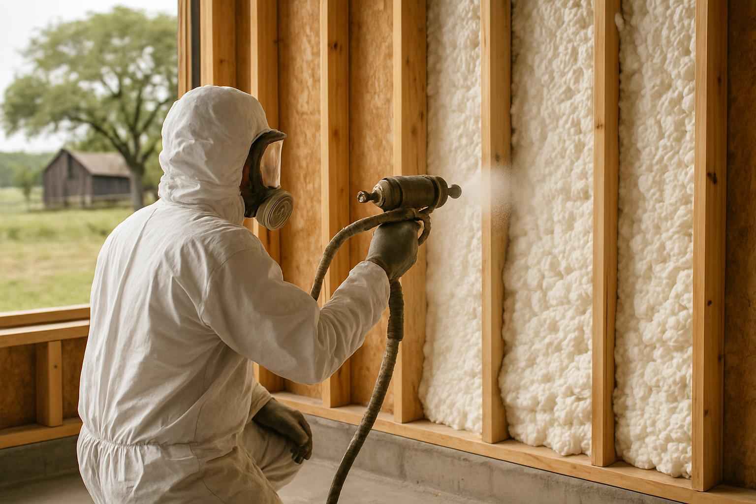 Spray Foam Insulation Company Near Me in Waring TX