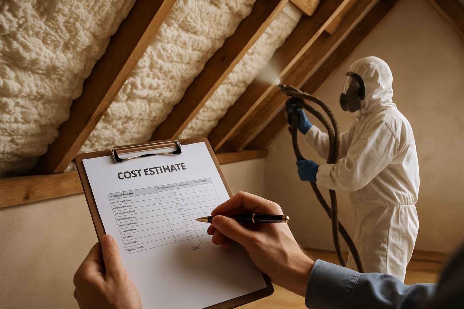 Spray Foam Insulation Cost Estimate in Blanco TX
