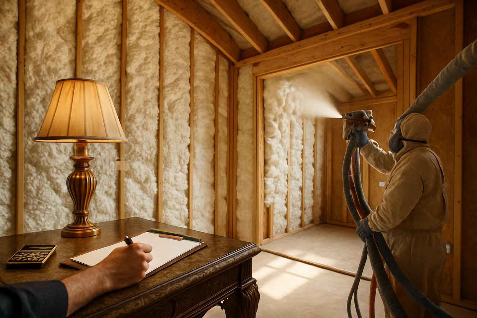 Spray Foam Insulation Cost Estimate in Camp Verde TX