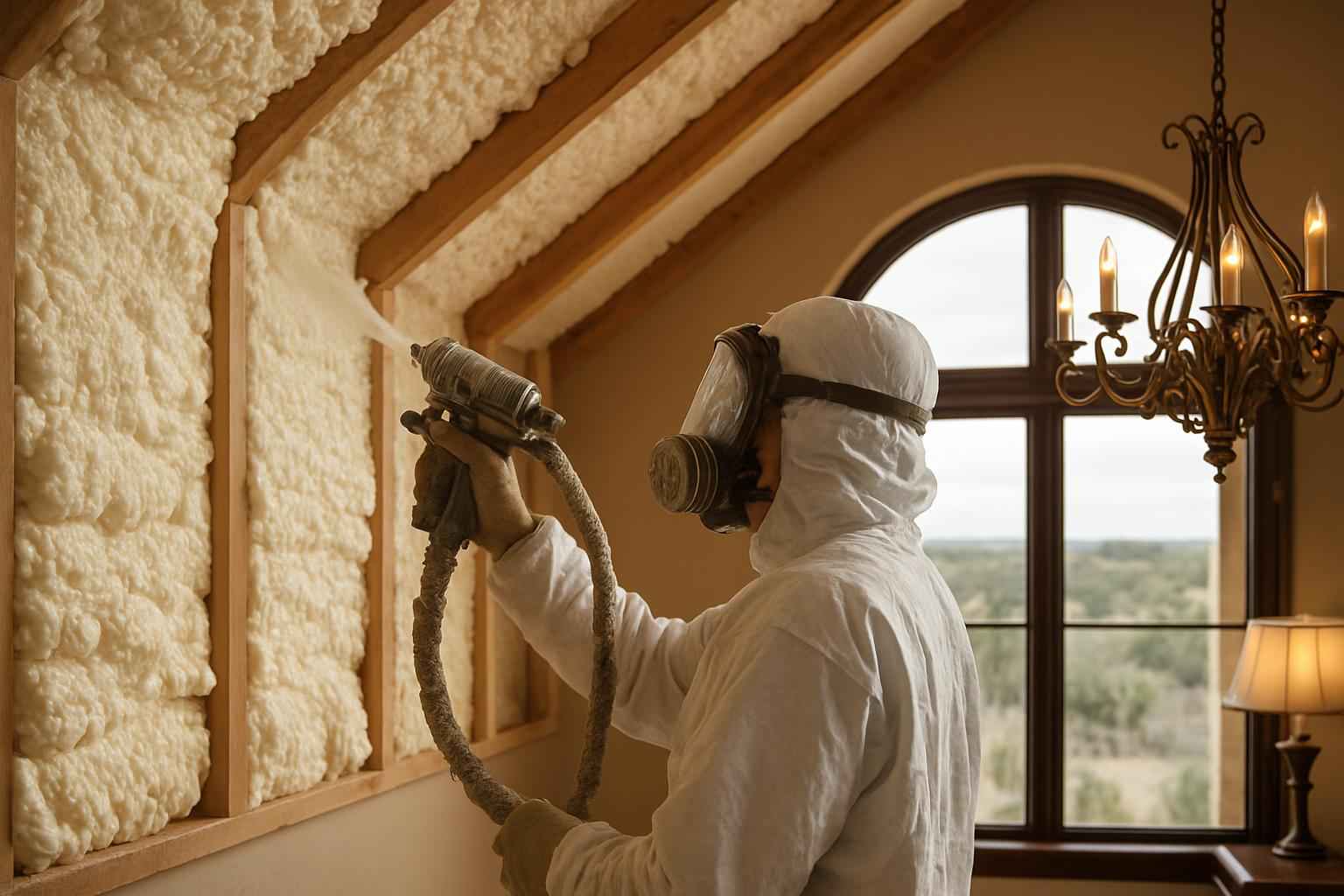 Spray Foam Insulation Repair Service in Blanco TX