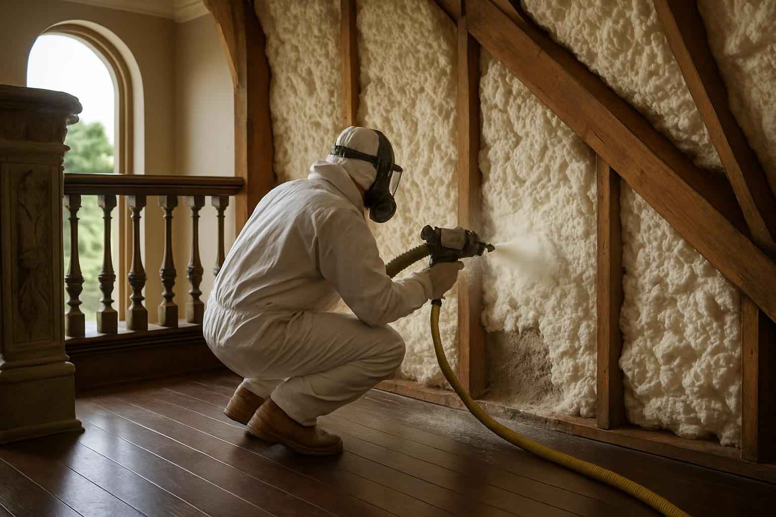 Spray Foam Insulation Repair Service in Center Point TX