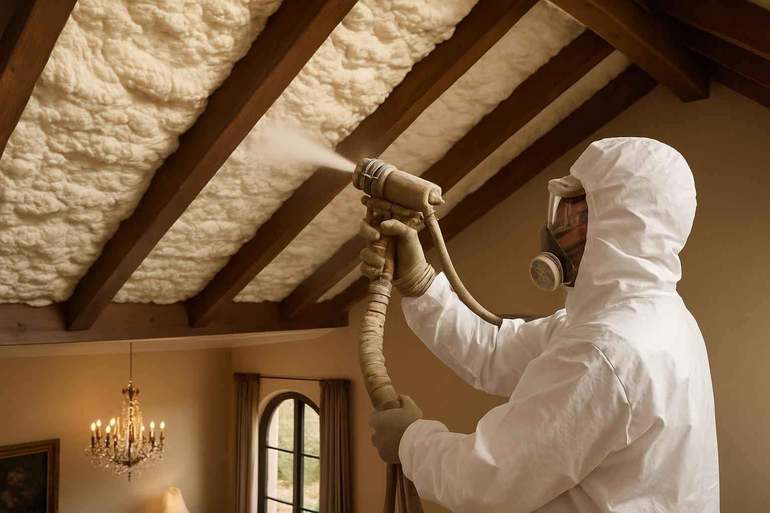 Spray Foam Insulation Repair Service in Johnson City TX
