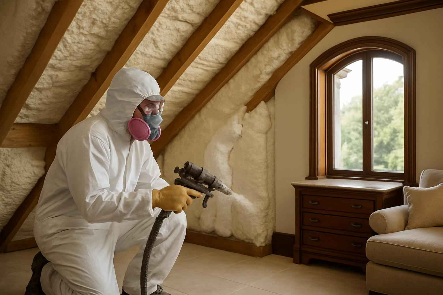 Spray Foam Insulation Repair Service in Kendalia TX