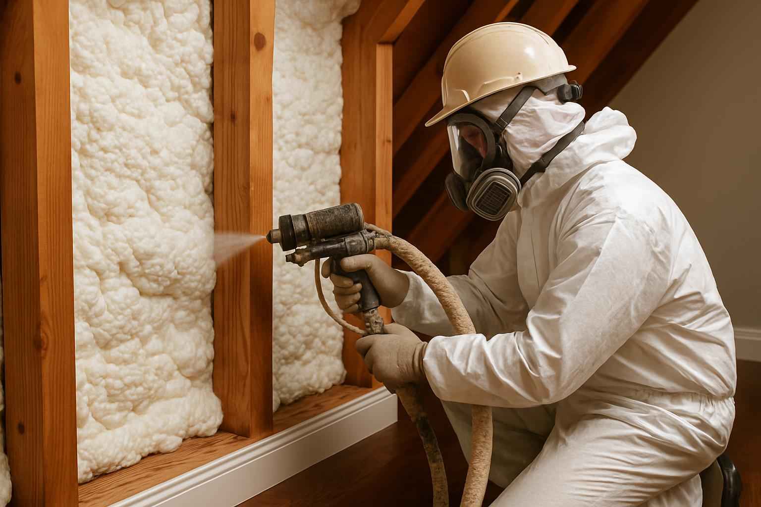 Spray Foam Insulation Repair Service in Waring TX