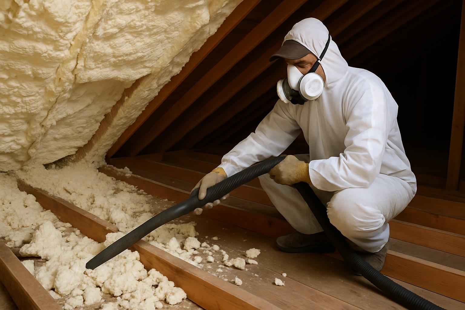 Spray Foam Removal Service in Johnson City TX