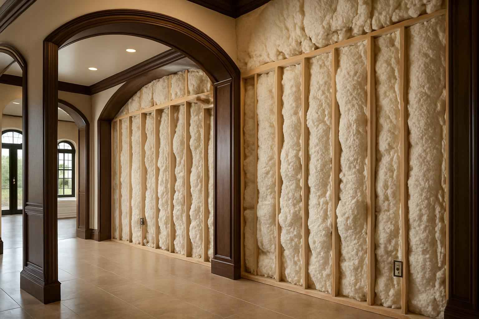 Tenant Finish Foam Insulation in Center Point TX