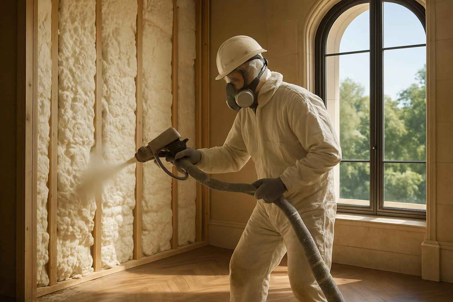 Tenant Finish Foam Insulation in Sisterdale TX