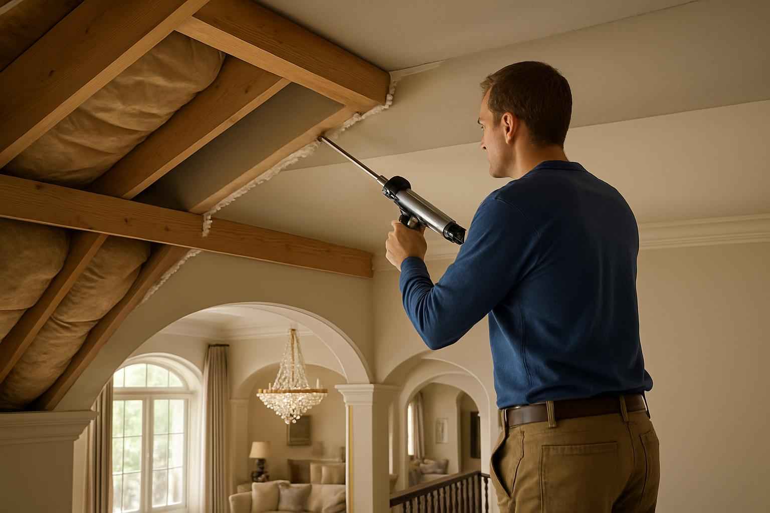 Top Plate Air Seal Service in Waring TX