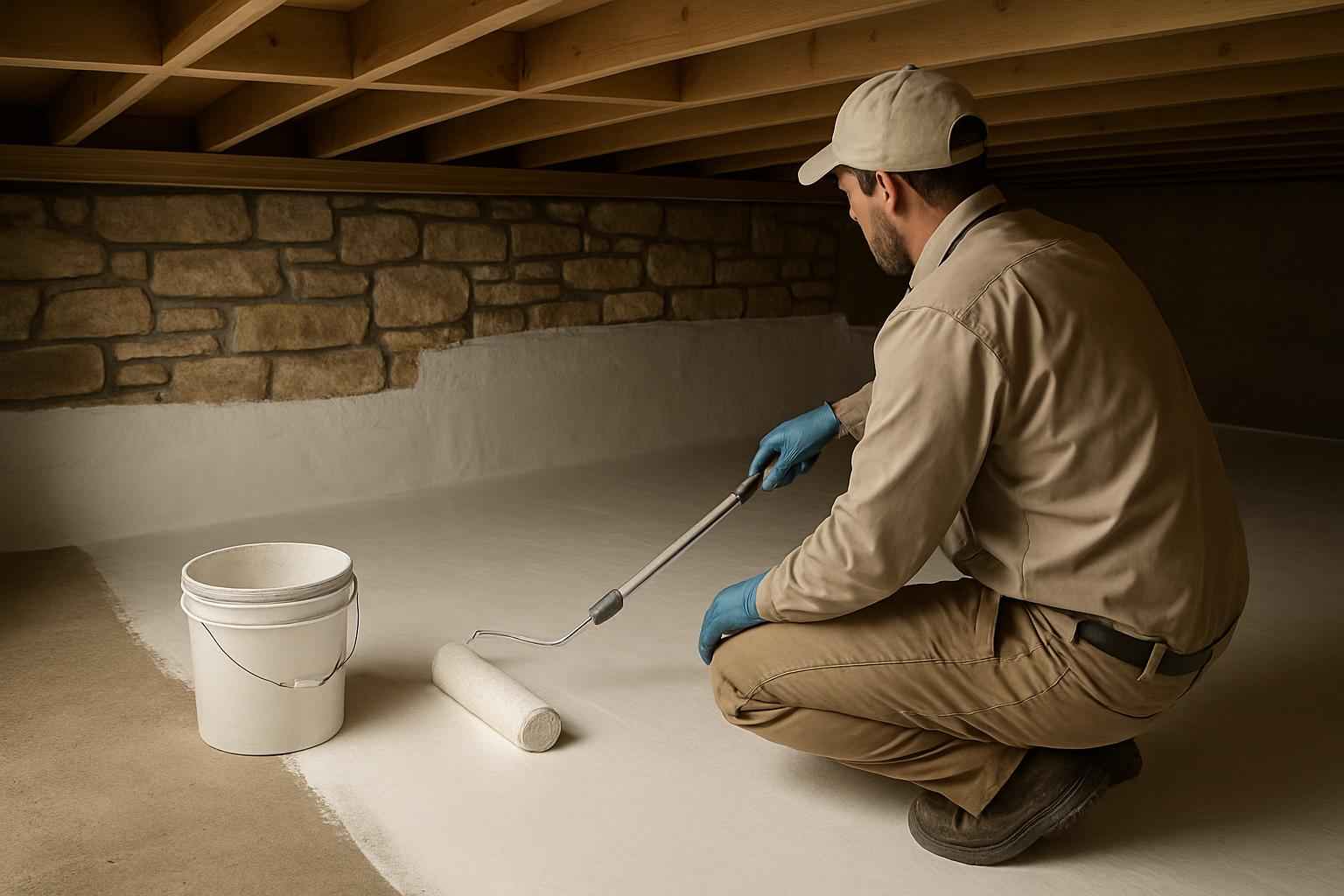 Vapor Barrier Coating Service in Ingram TX